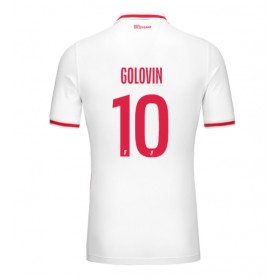 AS Monaco Aleksandr Golovin #10 Hemmakläder 2024-25 Kortärmad